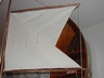 Old Wooden Pond Yacht Sailboat Dingy