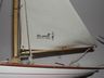 Old Wooden Model Sailboat Atlantic Boats by Leeman