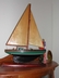 Old Wood Sailboat Model Wood Sails