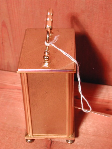 Little Old English Brass Carriage Clock