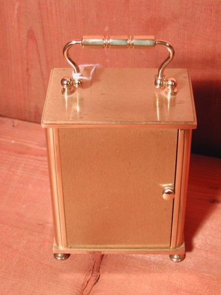 Little Old English Brass Carriage Clock
