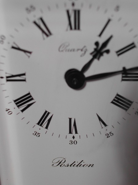 Little Old English Brass Carriage Clock