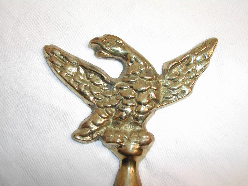 A Virginia Metalcrafters Vintage Brass Eagle Letter Opener