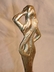 A Vintage Brass Art Nouveau Nude (Lady Godiva) Letter Opener