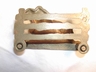 Little Vintage English Brass Horse/Rider Letter Holder