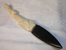 A Vintage Americana Beleen and Antler Nome Alaska Letter Opener