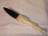 A Vintage Americana Beleen and Antler Nome Alaska Letter Opener