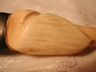 A Vintage Americana Beleen and Antler Nome Alaska Letter Opener