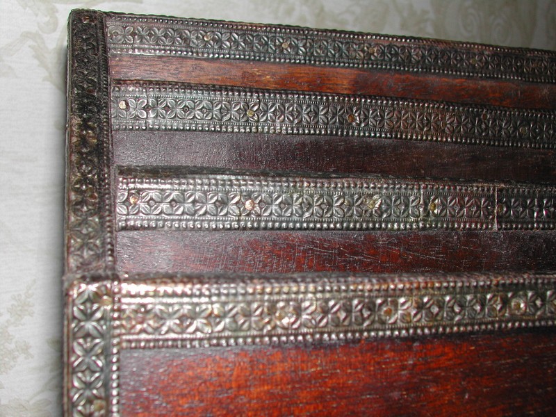 Vintage French Wooden Letter Box