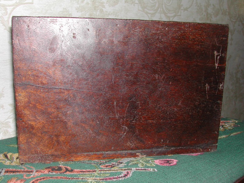 Vintage French Wooden Letter Box