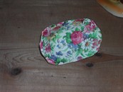 Vintage English Chintz Individual Nut Dish