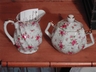 Beautiful Lefton Chintz Style Cream and Sugar