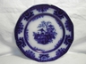 Flow Blue Plate/Amoy/Davenport c.1844