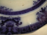 Flow Blue Plate/Amoy/Davenport c.1844
