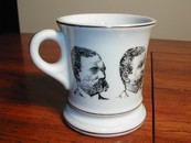Vintage Limoges Style Gentleman’s Shaving or Mustache Mug