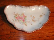 Vintage Staffordshire English Bone Dish c.1913
