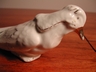 Vintage Pair of Czechoslovakian Porcelain Quail Figurines