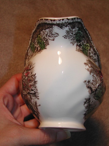 Old English Transfer ware Gravy Boat