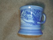 Vintage Currier & Ives Shaving Mug