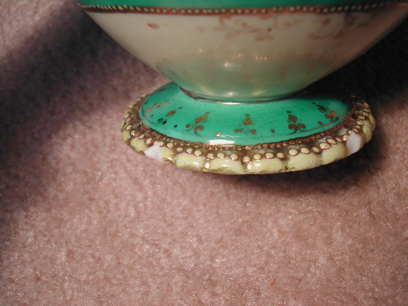 Nippon Art Nouveau Moriage Vase