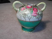 Nippon Art Nouveau Moriage Vase