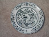 Ashworth Bros. Hanley England Bird Plate c.1862-1890