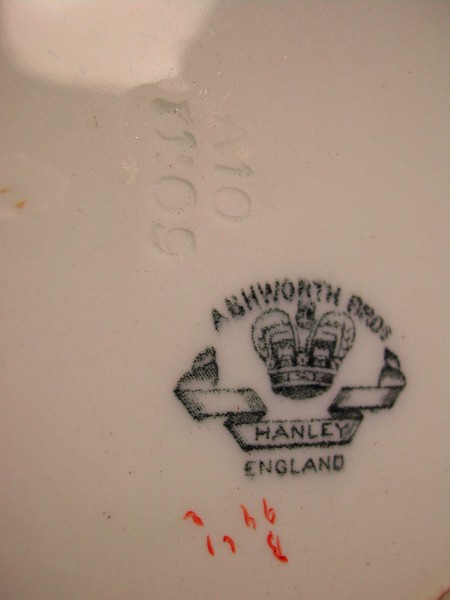 Ashworth Bros. Hanley England Bird Plate c.1862-1890
