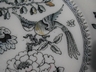 Ashworth Bros. Hanley England Bird Plate c.1862-1890