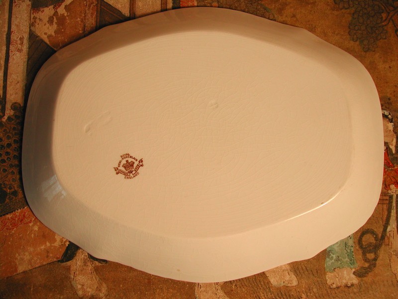 Staffordshire Johnson Brothers White Platter