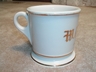 Handsome Vintage Limoges Style "W T Watts." Shaving Mug