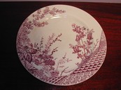 JM & S Mulberry Ironstone Plate England