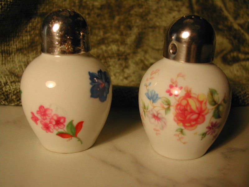 Vintage Fine China Salt & Pepper Thomas Germany
