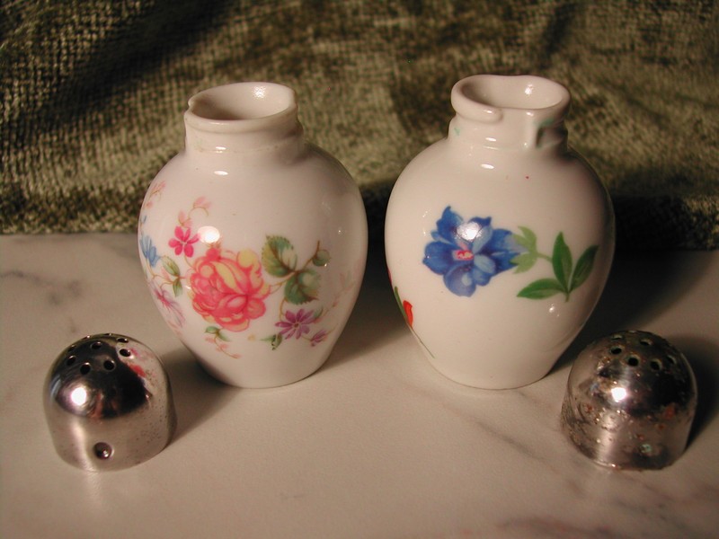 Vintage Fine China Salt & Pepper Thomas Germany