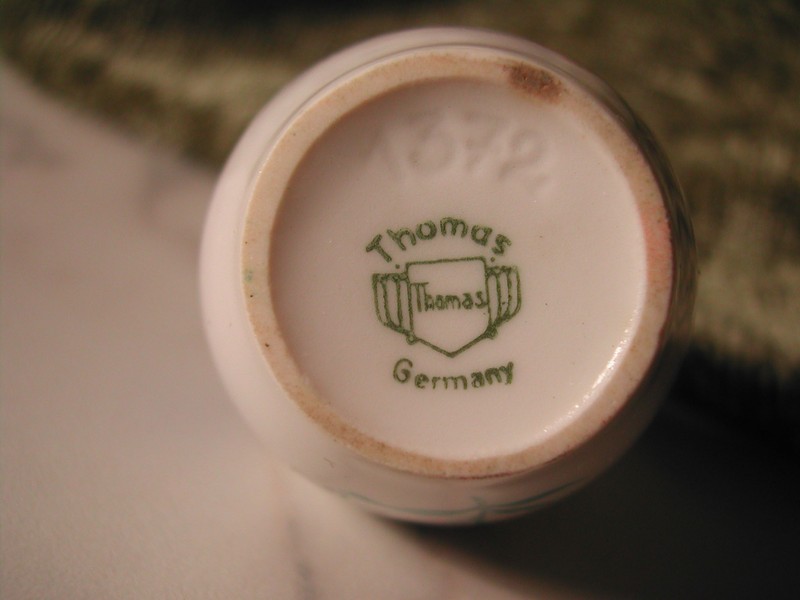 Vintage Fine China Salt & Pepper Thomas Germany