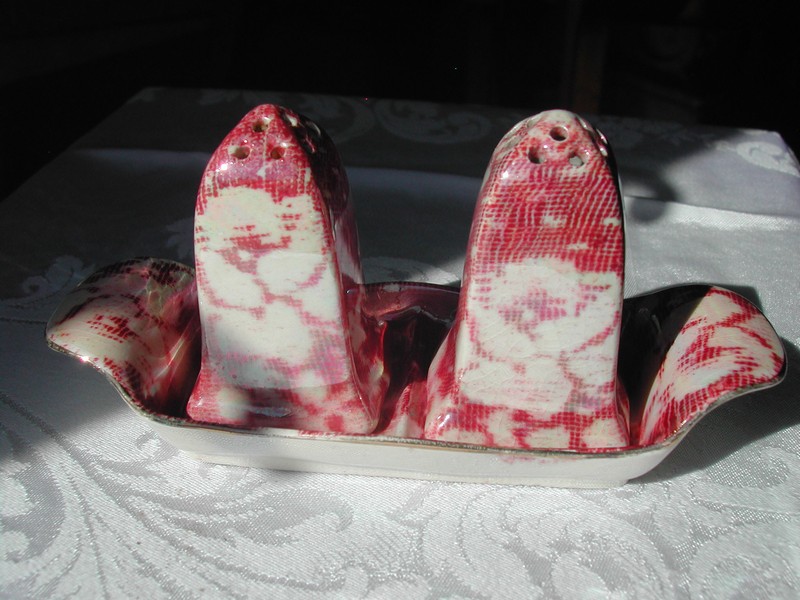 Royal Winton Grimwades Chintz Salt & Pepper Set Roses
