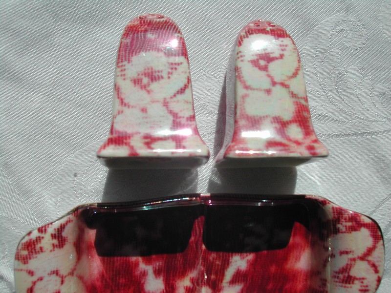 Royal Winton Grimwades Chintz Salt & Pepper Set Roses
