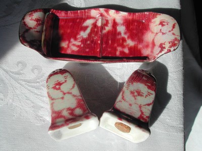 Royal Winton Grimwades Chintz Salt & Pepper Set Roses