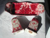 Royal Winton Grimwades Chintz Salt & Pepper Set Roses