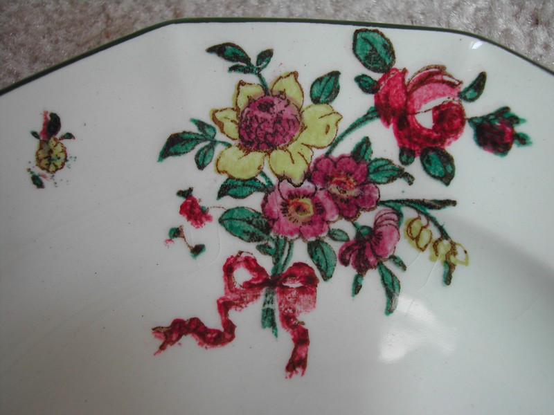 Vintage Royal Doulton Hand Painted “Old Leeds Sprays” Plate