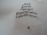 Vintage Royal Doulton Hand Painted “Old Leeds Sprays” Plate