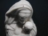 Vintage French Porcelain Virgin & Child Statue