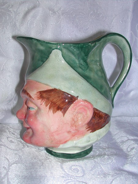 Vintage Lancaster and Sandland Ltd. Puck Character Pitcher