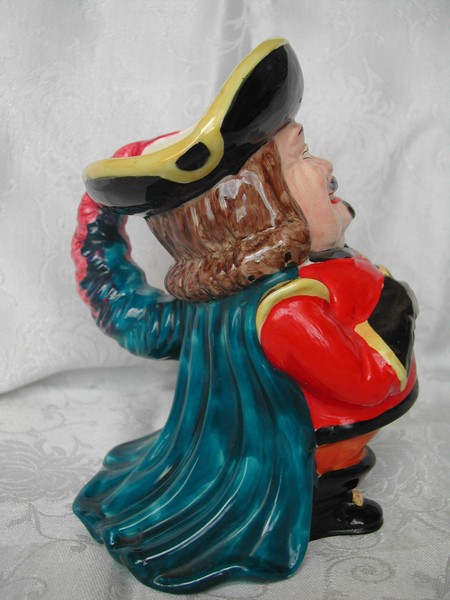 Staffordshire Sylvan England Musketeer Character Jug/Pitcher