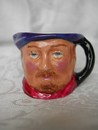 Miniature Henry the VIII Toby Jug Snelware England