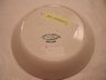M C Edmiston England Blue & White Alphabet Coaster