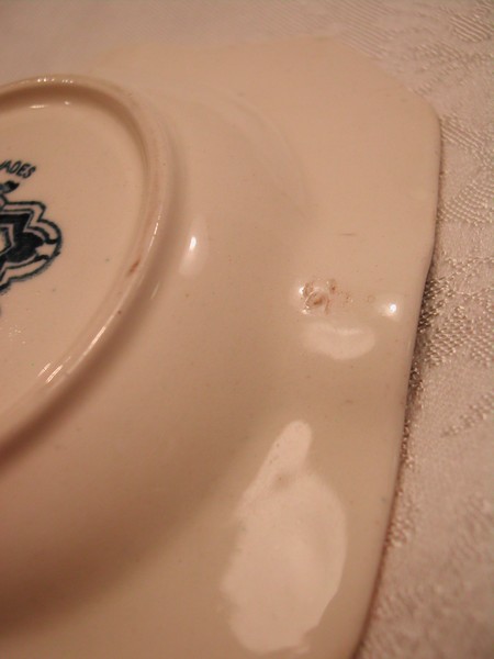 Vintage Grimwades Davenport “Genoa” Blue & White Ash Tray