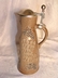A Wine Stein / Pitcher Art Pottery Nude Female King Germany
