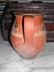 Vintage French Redware Milk Pitcher