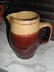 Antique French Yellowware Wine Pichet (Pitcher)