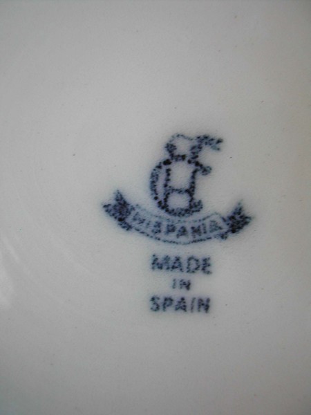 Fish & Net Hispania Majolica Plate Spain